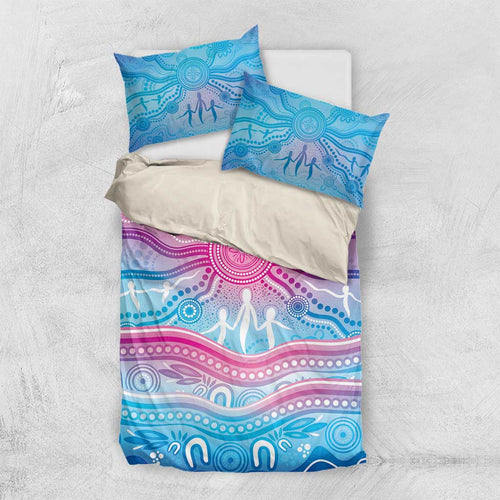 NAIDOC Week 50 Years Deadly Bedding Set Aboriginal Dreamtime