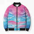 NAIDOC Week 50 Years Deadly Bomber Puffer Jacket Aboriginal Dreamtime