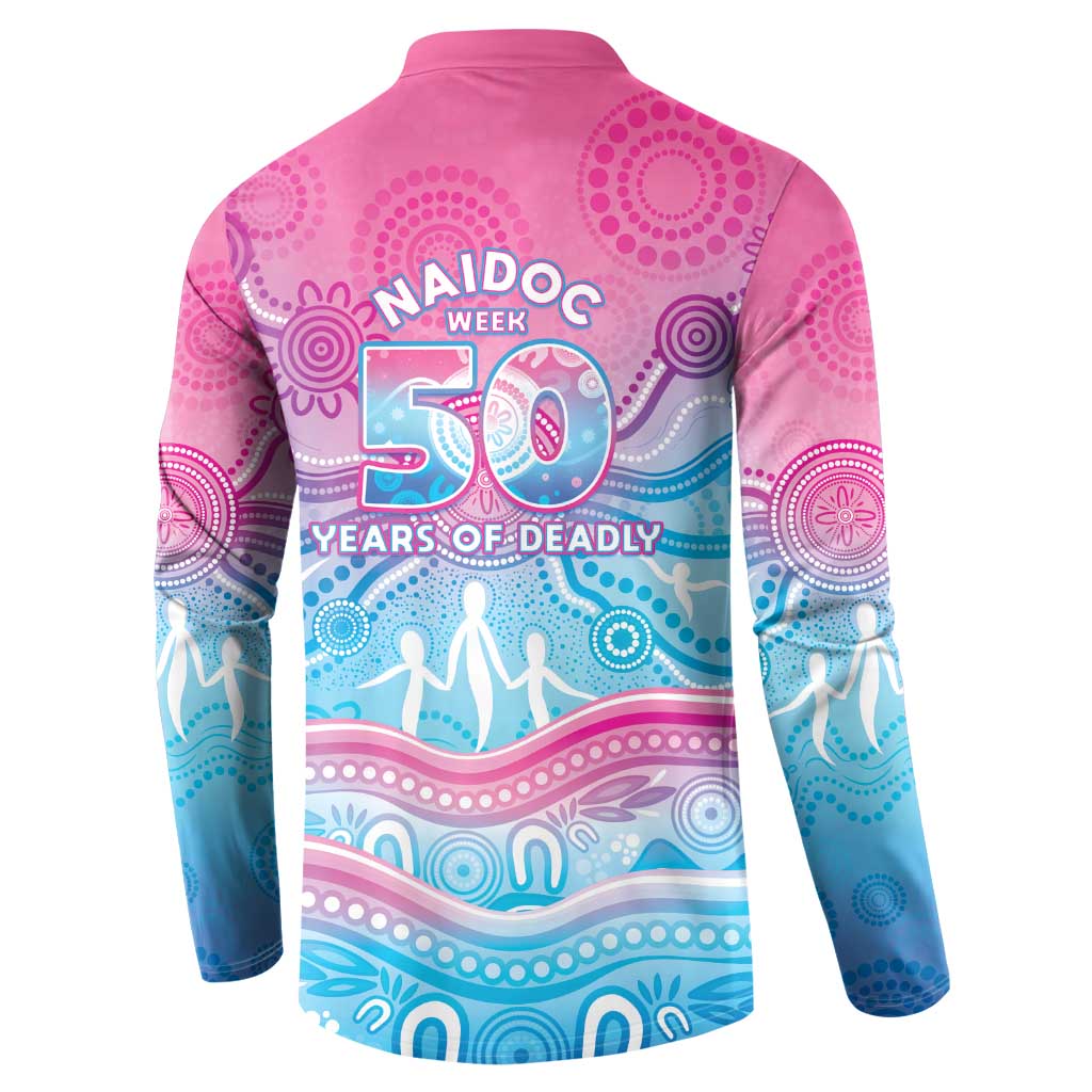 NAIDOC Week 50 Years Deadly Button Sweatshirt Aboriginal Dreamtime