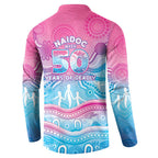 NAIDOC Week 50 Years Deadly Button Sweatshirt Aboriginal Dreamtime