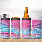 NAIDOC Week 50 Years Deadly 4 in 1 Can Cooler Tumbler Aboriginal Dreamtime