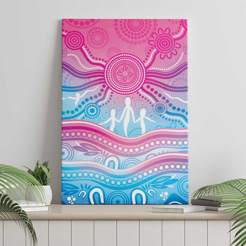 NAIDOC Week 50 Years Deadly Canvas Wall Art Aboriginal Dreamtime