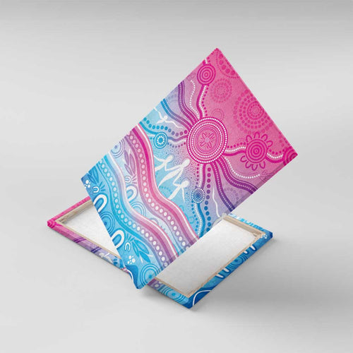 NAIDOC Week 50 Years Deadly Canvas Wall Art Aboriginal Dreamtime