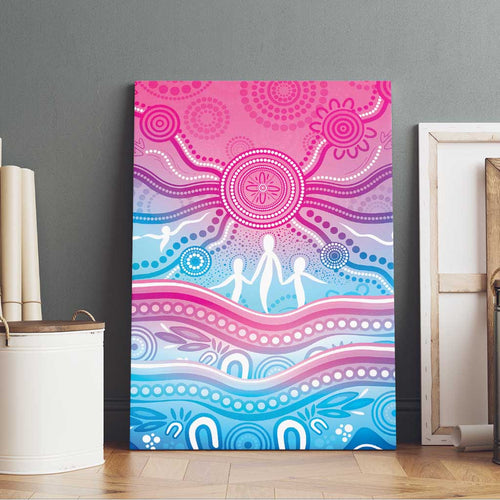 NAIDOC Week 50 Years Deadly Canvas Wall Art Aboriginal Dreamtime