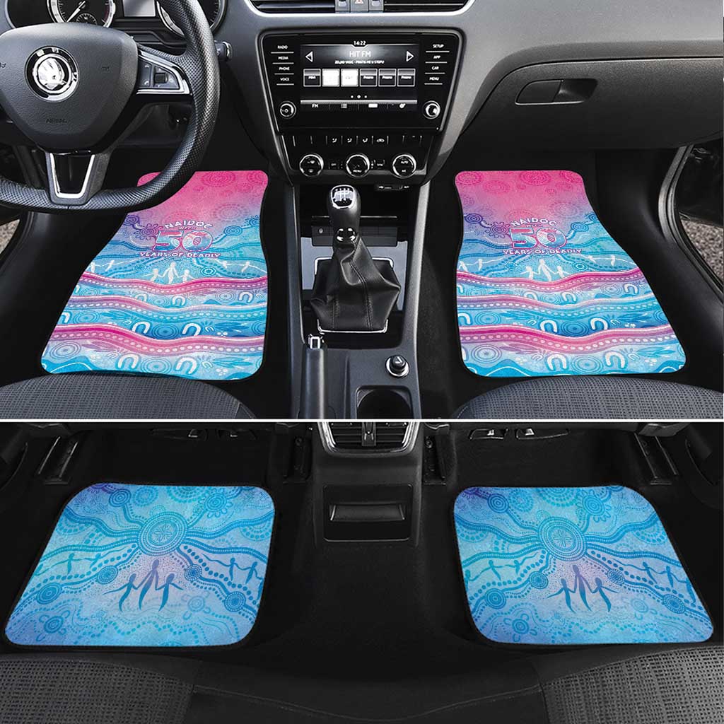 NAIDOC Week 50 Years Deadly Car Mats Aboriginal Dreamtime