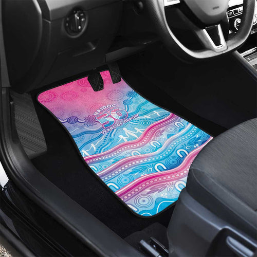 NAIDOC Week 50 Years Deadly Car Mats Aboriginal Dreamtime
