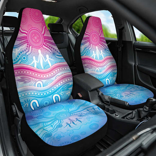 NAIDOC Week 50 Years Deadly Car Seat Cover Aboriginal Dreamtime