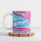 NAIDOC Week 50 Years Deadly Ceramic Mug Aboriginal Dreamtime