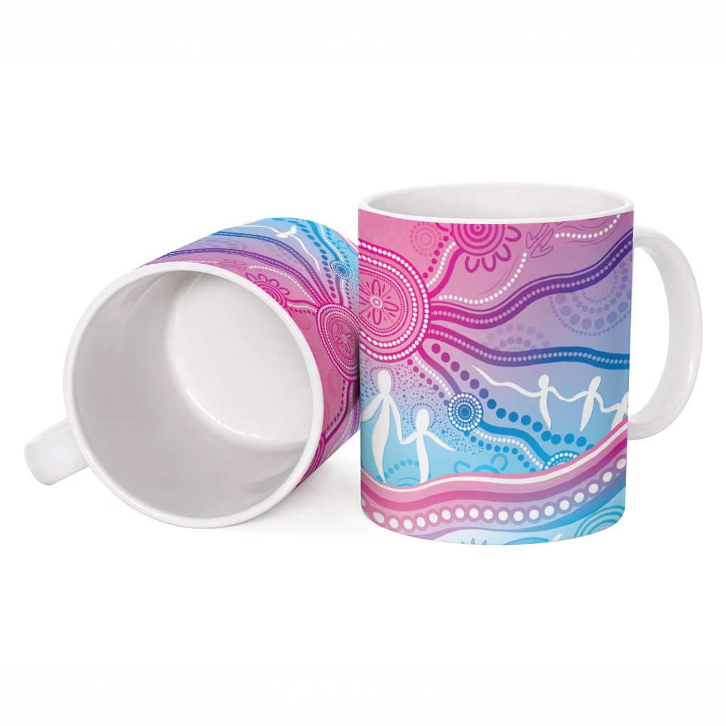 NAIDOC Week 50 Years Deadly Ceramic Mug Aboriginal Dreamtime