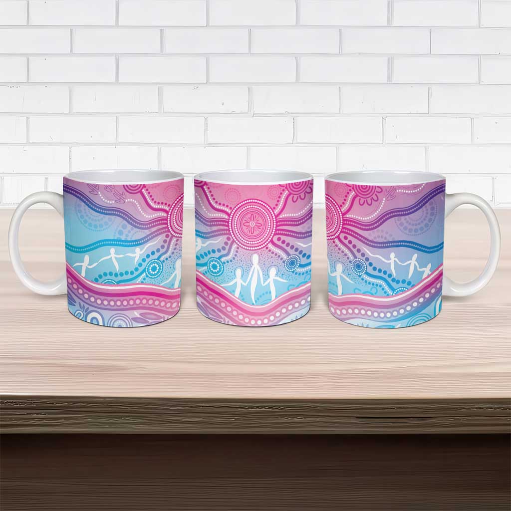 NAIDOC Week 50 Years Deadly Ceramic Mug Aboriginal Dreamtime
