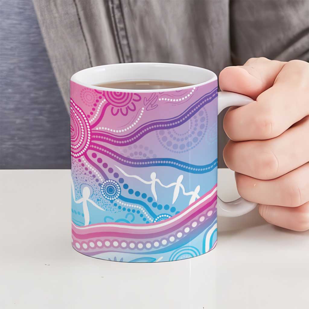 NAIDOC Week 50 Years Deadly Ceramic Mug Aboriginal Dreamtime