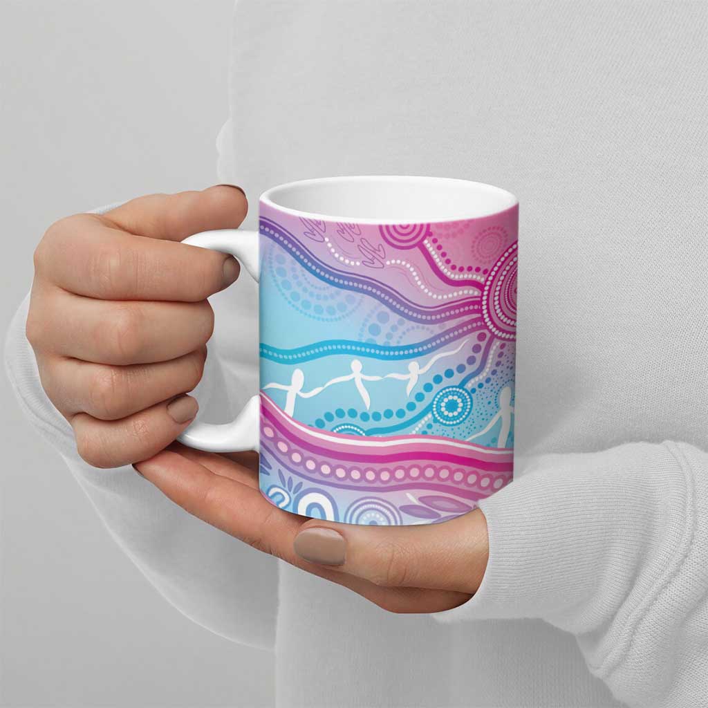 NAIDOC Week 50 Years Deadly Ceramic Mug Aboriginal Dreamtime
