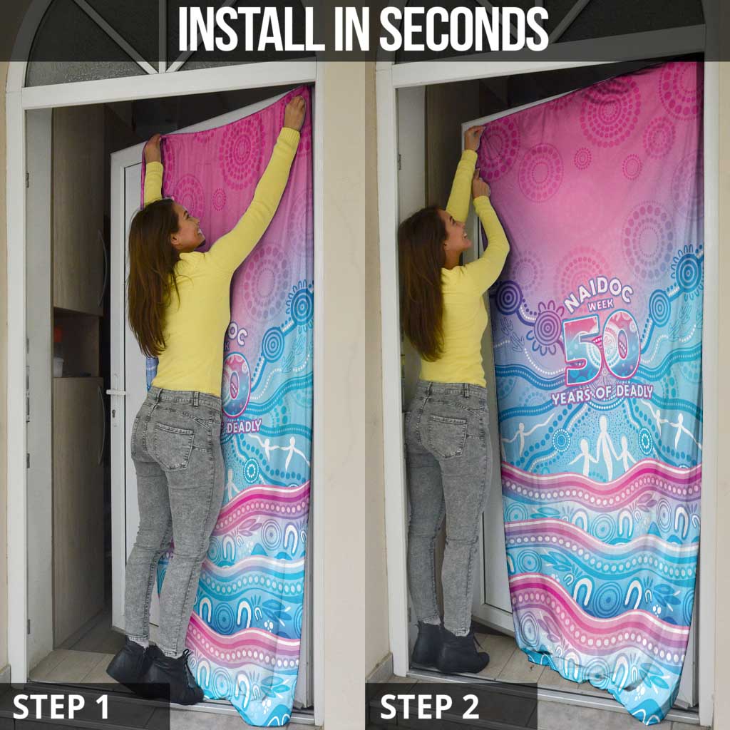 NAIDOC Week 50 Years Deadly Door Cover Aboriginal Dreamtime