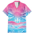 NAIDOC Week 50 Years Deadly Family Matching Summer Maxi Dress and Hawaiian Shirt Aboriginal Dreamtime