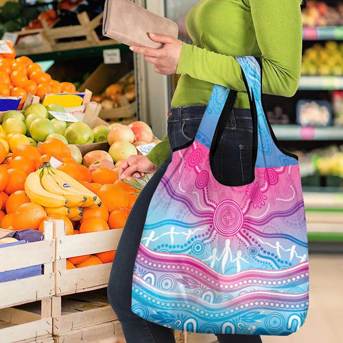 NAIDOC Week 50 Years Deadly Grocery Bag Aboriginal Dreamtime