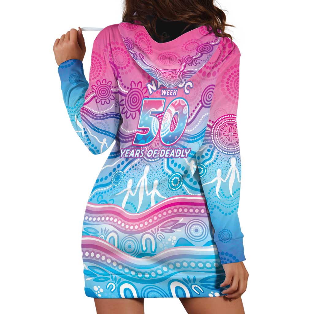 NAIDOC Week 50 Years Deadly Hoodie Dress Aboriginal Dreamtime
