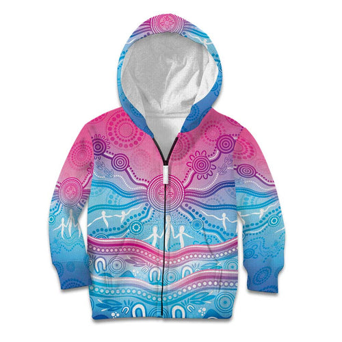 NAIDOC Week 50 Years Deadly Kid Hoodie Aboriginal Dreamtime