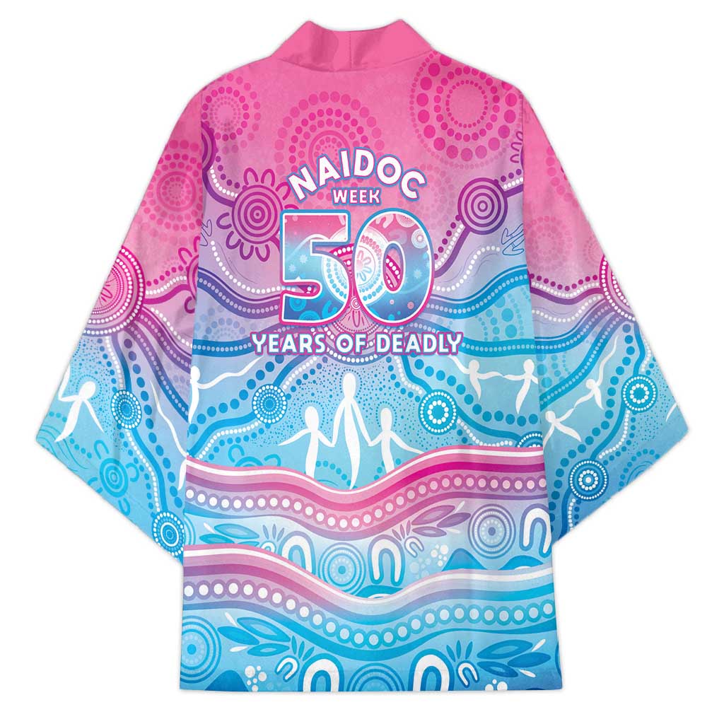 NAIDOC Week 50 Years Deadly Kimono Aboriginal Dreamtime