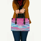 NAIDOC Week 50 Years Deadly Leather Bag Aboriginal Dreamtime