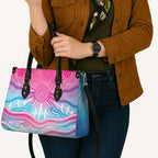 NAIDOC Week 50 Years Deadly Leather Bag Aboriginal Dreamtime