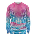 NAIDOC Week 50 Years Deadly Long Sleeve Shirt Aboriginal Dreamtime