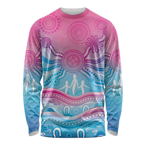 NAIDOC Week 50 Years Deadly Long Sleeve Shirt Aboriginal Dreamtime