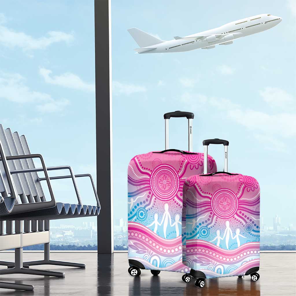 NAIDOC Week 50 Years Deadly Luggage Cover Aboriginal Dreamtime