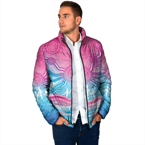 NAIDOC Week 50 Years Deadly Padded Jacket Aboriginal Dreamtime