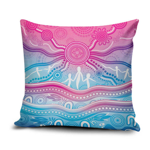 NAIDOC Week 50 Years Deadly Pillow Cover Aboriginal Dreamtime