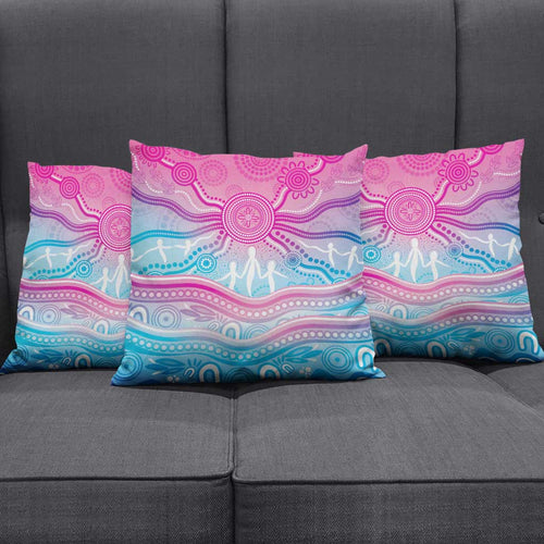 NAIDOC Week 50 Years Deadly Pillow Cover Aboriginal Dreamtime