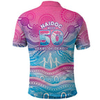 NAIDOC Week 50 Years Deadly Polo Shirt Aboriginal Dreamtime