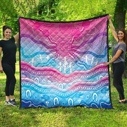 NAIDOC Week 50 Years Deadly Quilt Aboriginal Dreamtime