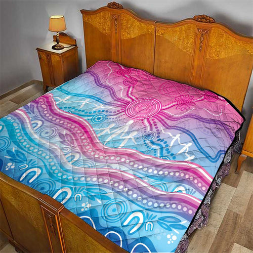 NAIDOC Week 50 Years Deadly Quilt Aboriginal Dreamtime