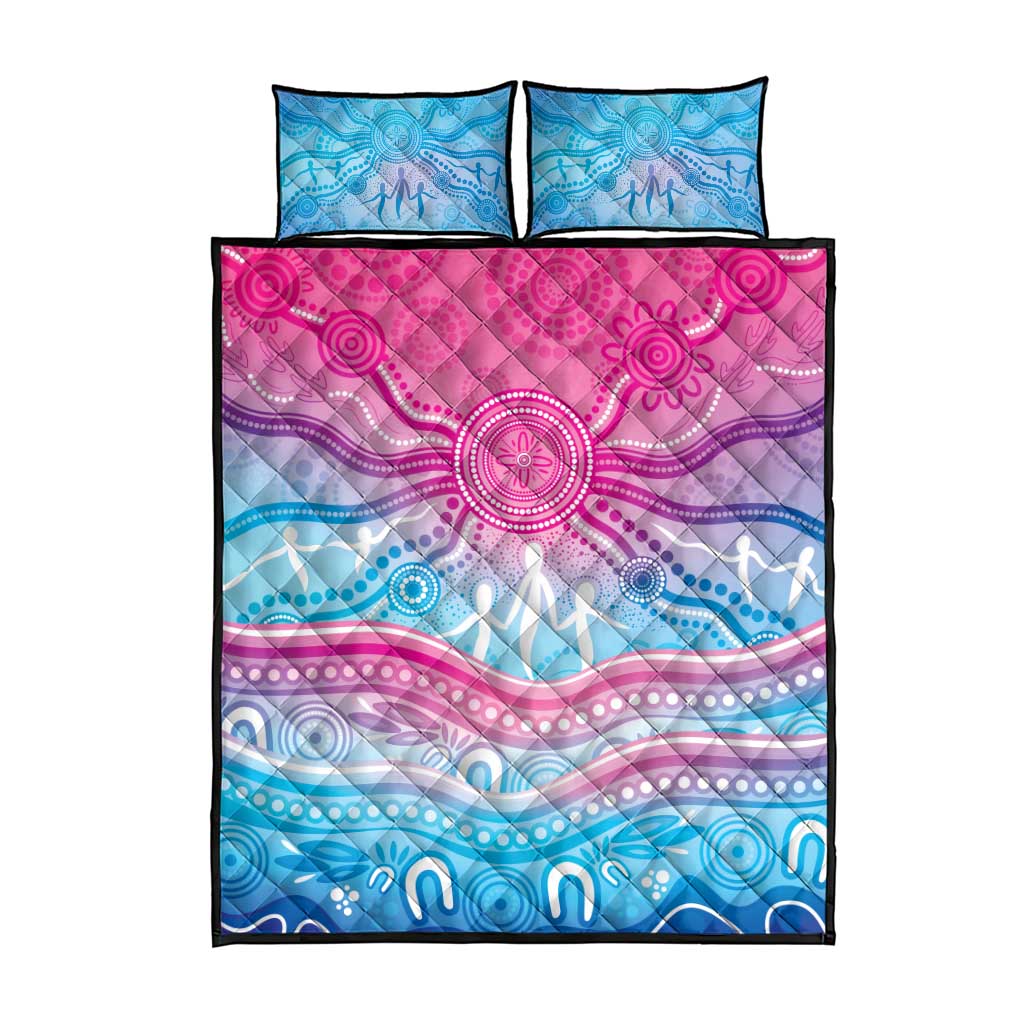 NAIDOC Week 50 Years Deadly Quilt Bed Set Aboriginal Dreamtime