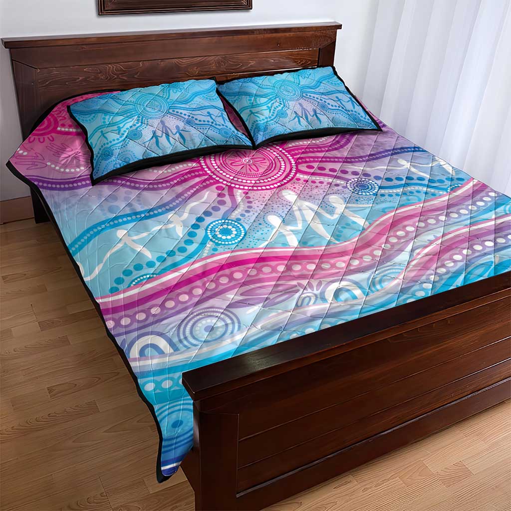 NAIDOC Week 50 Years Deadly Quilt Bed Set Aboriginal Dreamtime