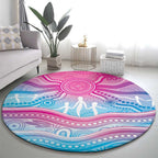 NAIDOC Week 50 Years Deadly Round Carpet Aboriginal Dreamtime