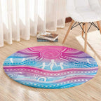 NAIDOC Week 50 Years Deadly Round Carpet Aboriginal Dreamtime