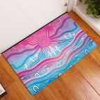 NAIDOC Week 50 Years Deadly Rubber Doormat Aboriginal Dreamtime
