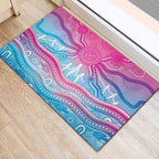NAIDOC Week 50 Years Deadly Rubber Doormat Aboriginal Dreamtime