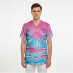 NAIDOC Week 50 Years Deadly Scrub Top Aboriginal Dreamtime