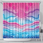 NAIDOC Week 50 Years Deadly Shower Curtain Aboriginal Dreamtime