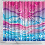 NAIDOC Week 50 Years Deadly Shower Curtain Aboriginal Dreamtime