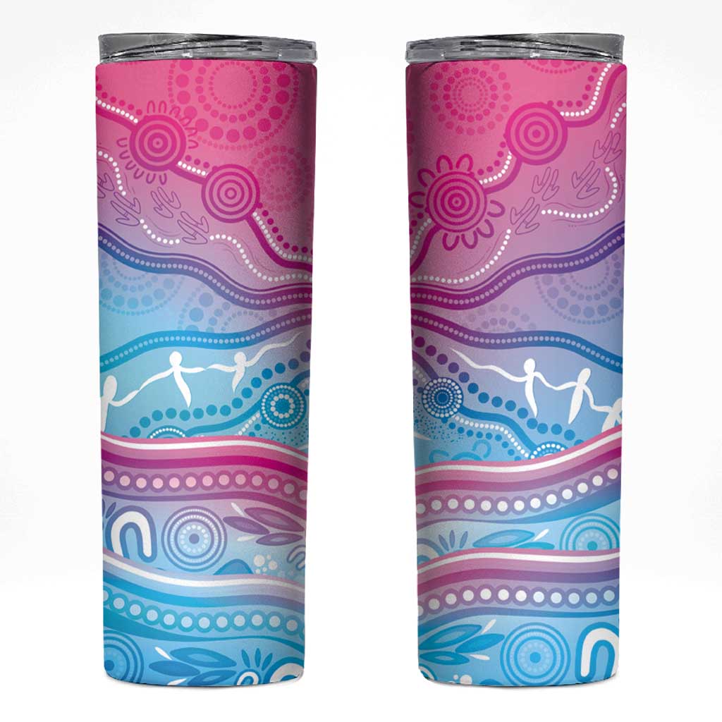 NAIDOC Week 50 Years Deadly Skinny Tumbler Aboriginal Dreamtime