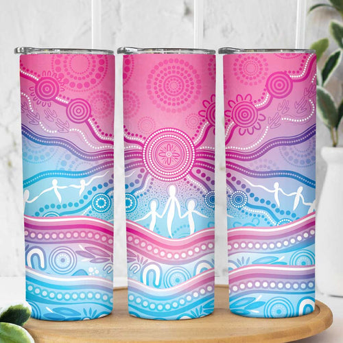NAIDOC Week 50 Years Deadly Skinny Tumbler Aboriginal Dreamtime