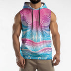 NAIDOC Week 50 Years Deadly Sleeveless Hoodie Aboriginal Dreamtime