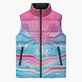 NAIDOC Week 50 Years Deadly Sleeveless Puffer Jacket Aboriginal Dreamtime