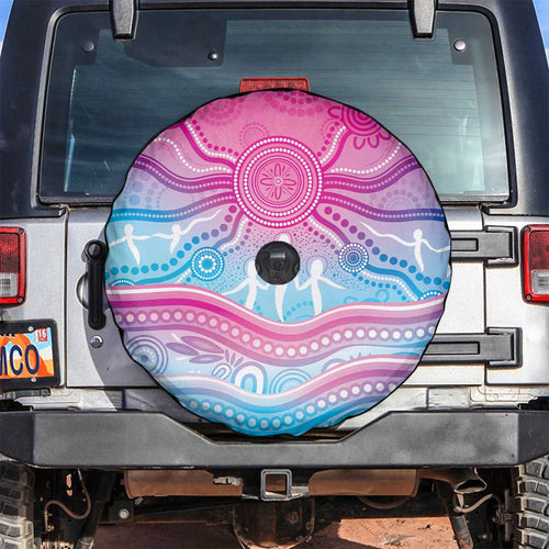 NAIDOC Week 50 Years Deadly Spare Tire Cover Aboriginal Dreamtime