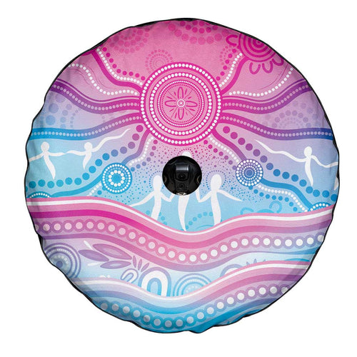 NAIDOC Week 50 Years Deadly Spare Tire Cover Aboriginal Dreamtime
