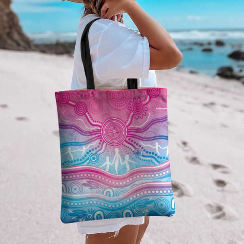 NAIDOC Week 50 Years Deadly Tote Bag Aboriginal Dreamtime