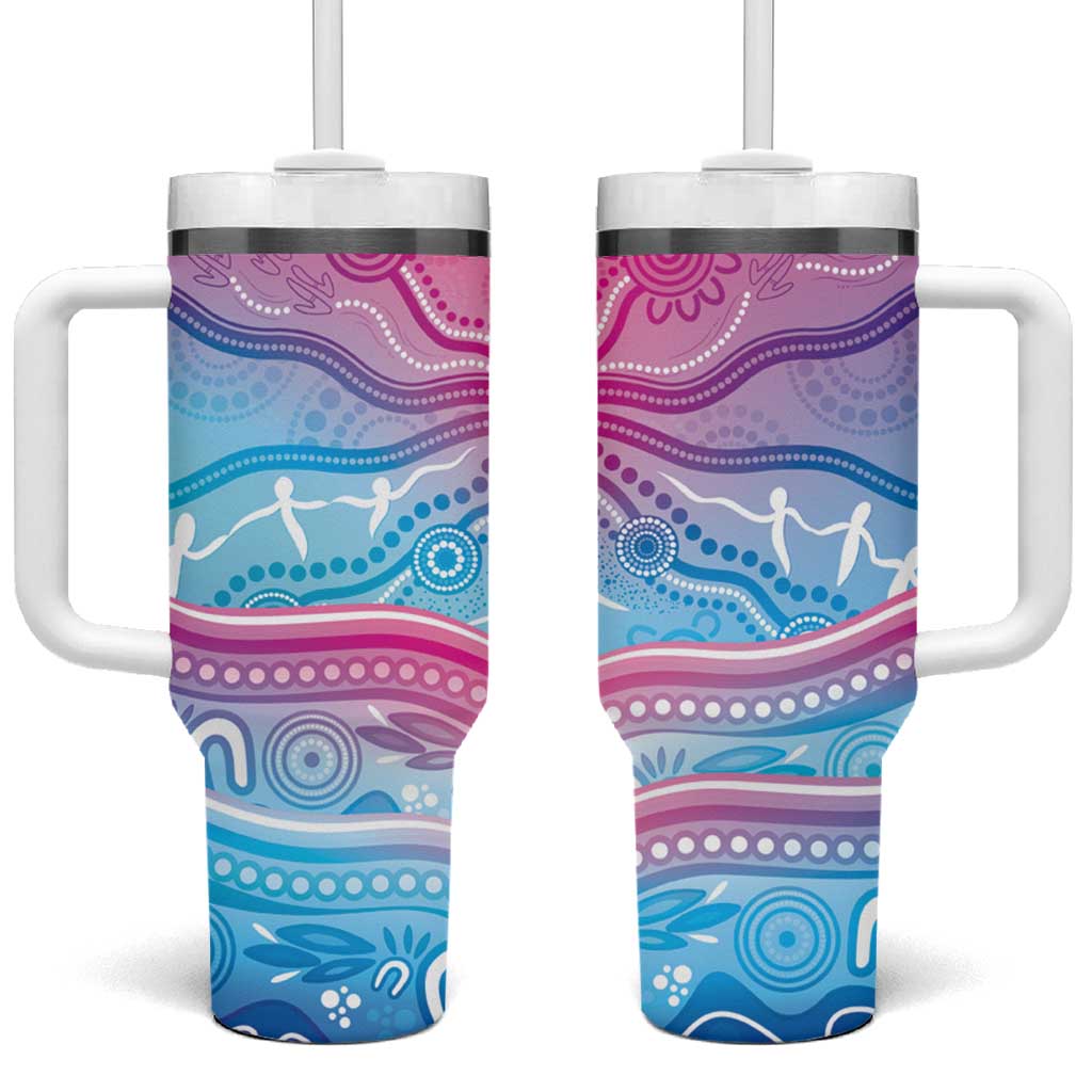 NAIDOC Week 50 Years Deadly Tumbler With Handle Aboriginal Dreamtime